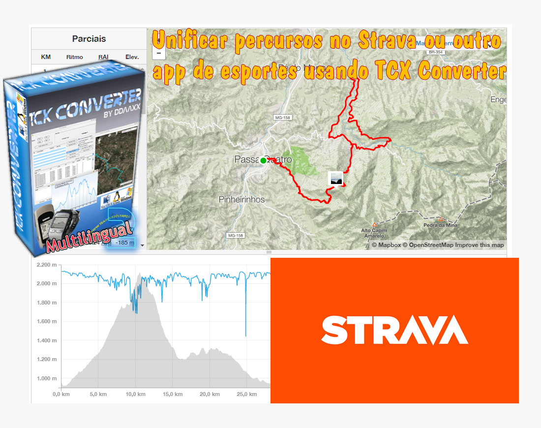 Juntar atividades do Strava ou outro app de esportes em uma só (TCX Converter)